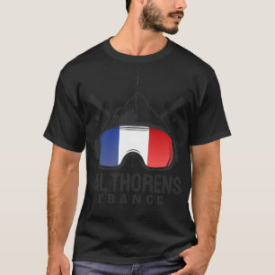 Camiseta Val Thorens França Ski Resort Skiing Souvenir
