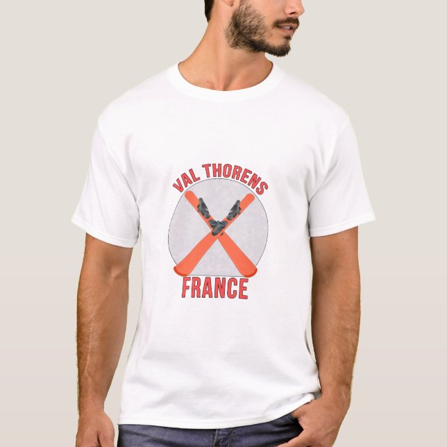 Camiseta Val Thorens, France (Frente)