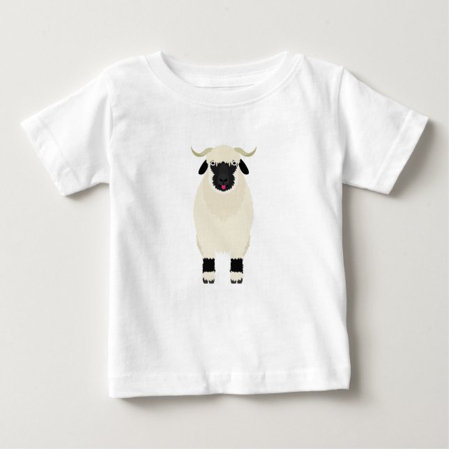 Camiseta Valais Black Nose Sheep (Frente)