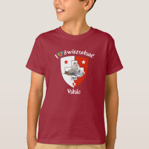 Camiseta Valais, Wallis Suisse alpargata/