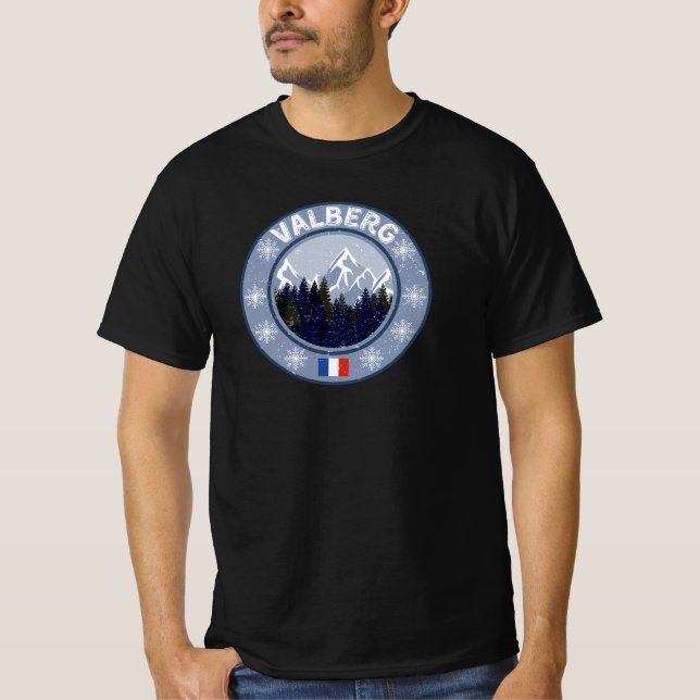 Camiseta Valberg Station de Ski (Frente)