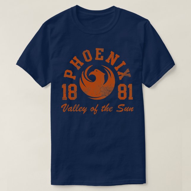 Camiseta Vale Da Arizona Phoenix Do Sol (Frente do Design)