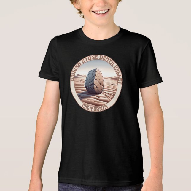 Camiseta Vale da Morte da Pedra de Navegação na Califórnia (Frente)