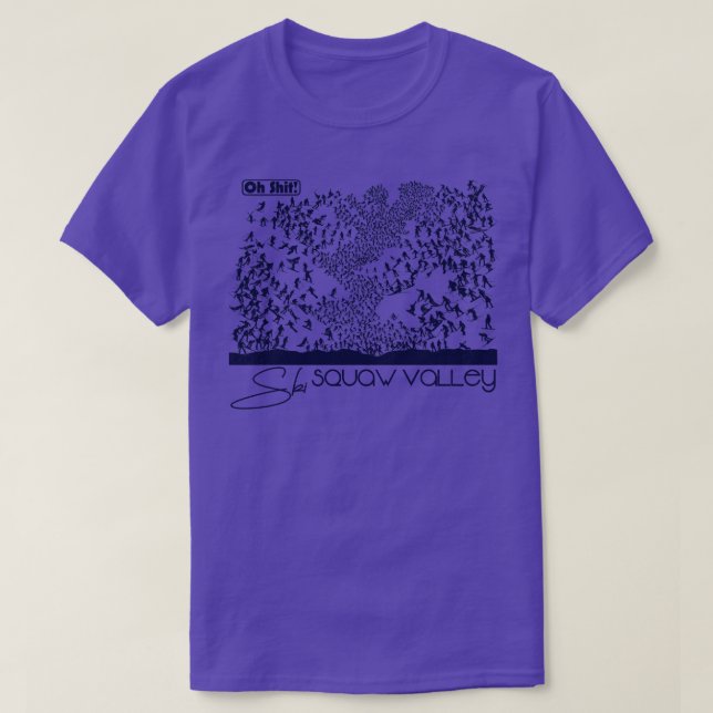 Camiseta Vale de Esqui (Frente do Design)
