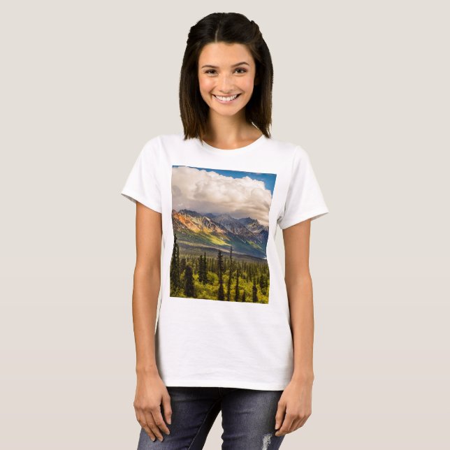 Camiseta Vale de Matanuska, sudeste do Alasca #2 (Frente Completa)