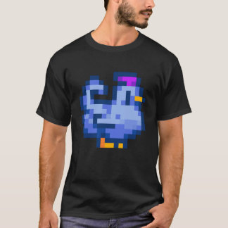 Camiseta Vale de Stardew - Clássico de Frango Azul
