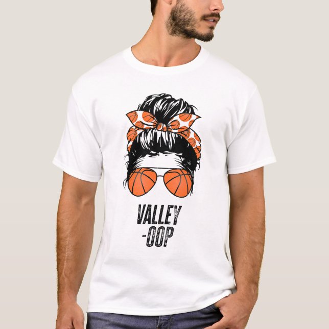 Camiseta Vale do Basquete Phoenix - Oop messy bun sunbaske (Frente)