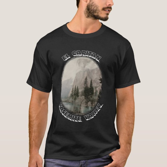 Camiseta Vale do El Capitan Yosemite (Frente)