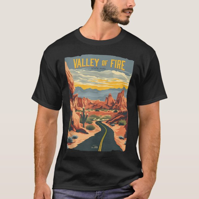 Camiseta Vale do Estado do Fogo (Frente)