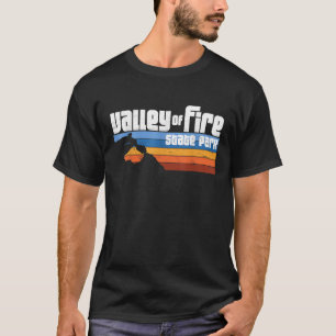 Camiseta Vale do Fogo State Park Nevada Retro Desert Suns
