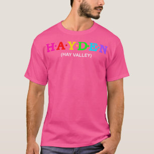 Camiseta Vale do Hayden Hay