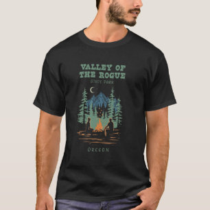 Camiseta Vale do Rogue State Park Oregon Retro Vintag