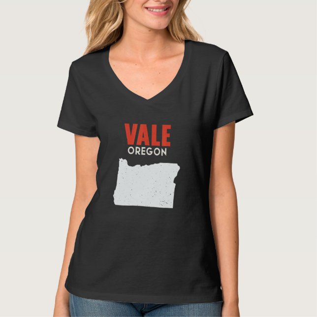 Camiseta Vale Oregon USA State America Travel Oregonian (Frente)