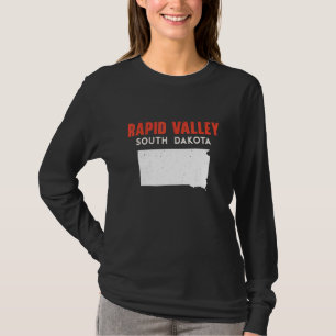 Camiseta Vale Rápido Dakota do Sul EUA Estado América Viage