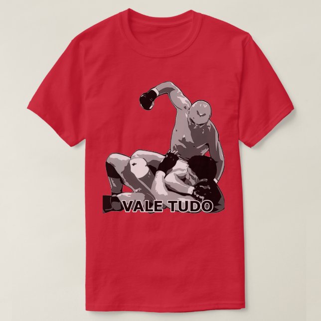 Camiseta Vale Tudo (Frente do Design)