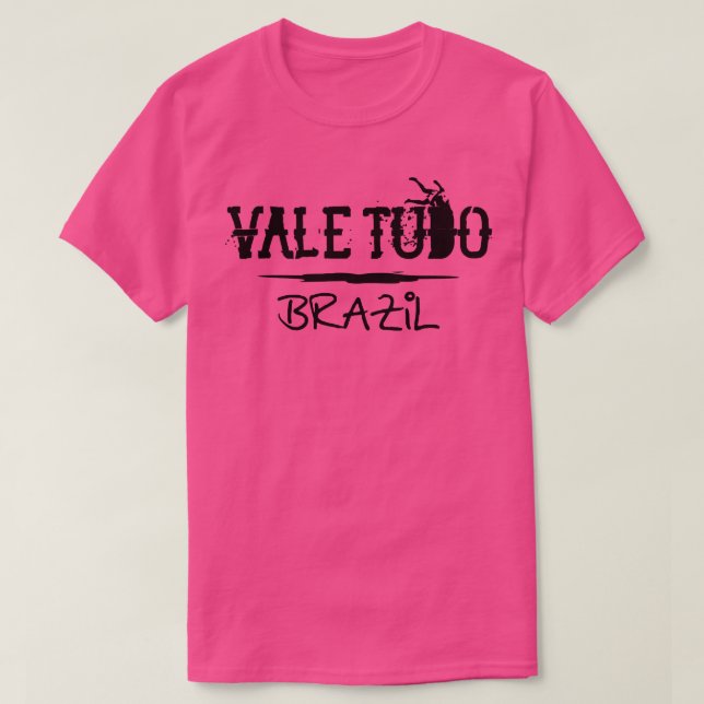 Camiseta Vale Tudo Artes Marciais (Frente do Design)