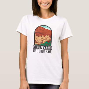 Camiseta Vale Verde Parque Nacional Colorado Colorful Vinta