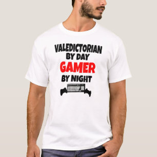 Camiseta Valedictorian do Gamer