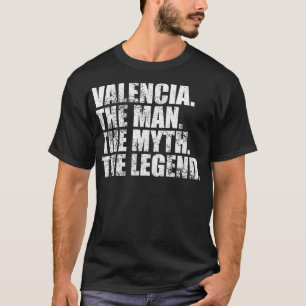 Camiseta ValenciaValencia Nome da família Valencia sobrenom