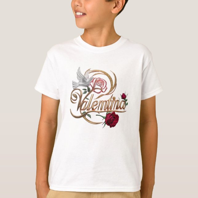 Camiseta Valentina Shirt Design (Frente)