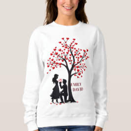 Camiseta Valentine Cozy Love – Women’s Crewneck Sweatshirt