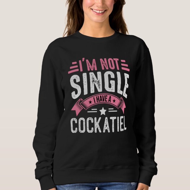 Camiseta Valentine I'm Not Single I Have A Cockatiel Boy To (Frente)