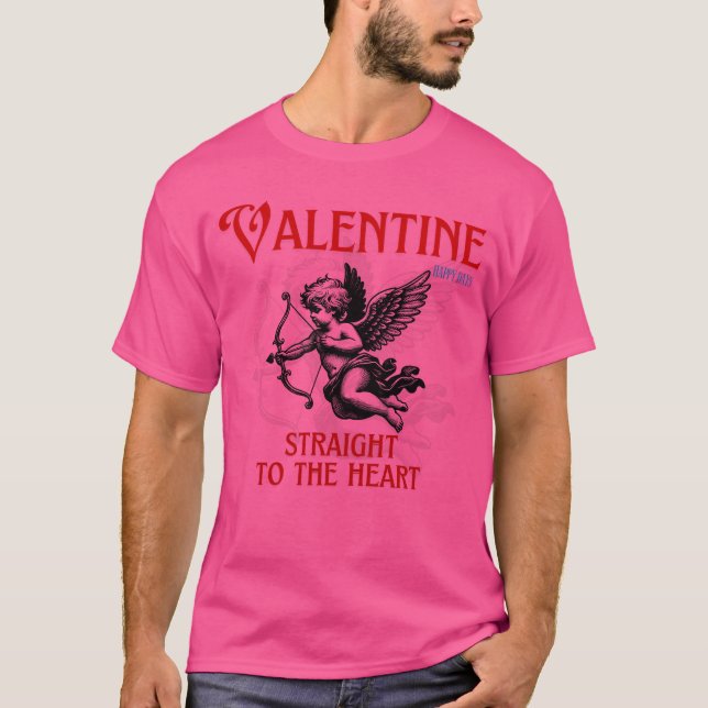 Camiseta Valentine’s Day Love Charm (Frente)