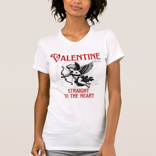Camiseta Valentine’s Day Love Charm (Frente)