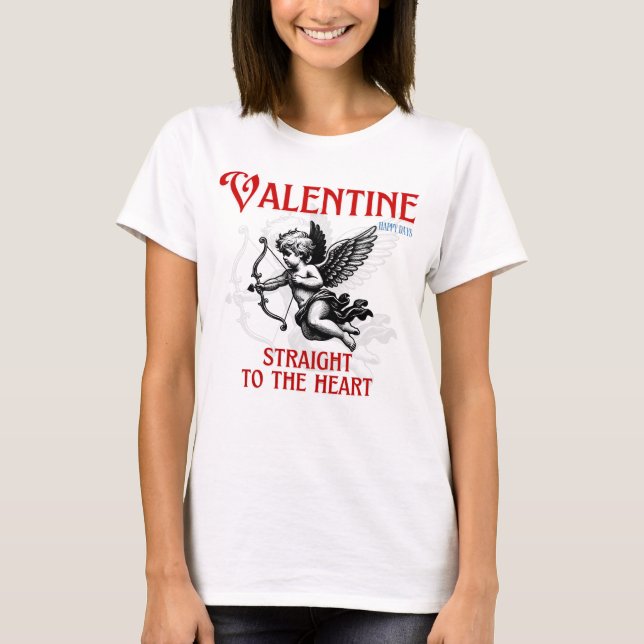 Camiseta Valentine’s Day Love Charm (Frente)