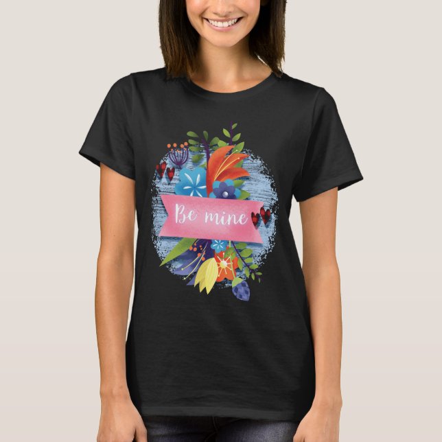 Camiseta Valentine's Day - Be mine (Frente)