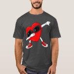 Camiseta Valentines Day Dabbing Heart Funny Boys Girls<br><div class="desc">Valentines Day Dabbing Heart Funny Boys Girls Visit our store to see more amazing designs.</div>