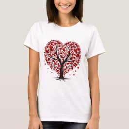 Camiseta Valentines Day Hearts