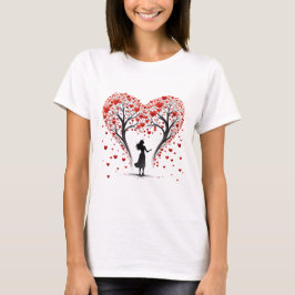 Camiseta Valentines Day Hearts