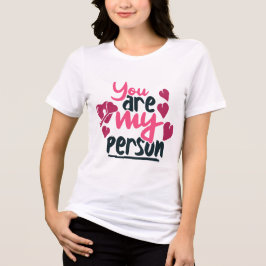 Camiseta Valentines Day love
