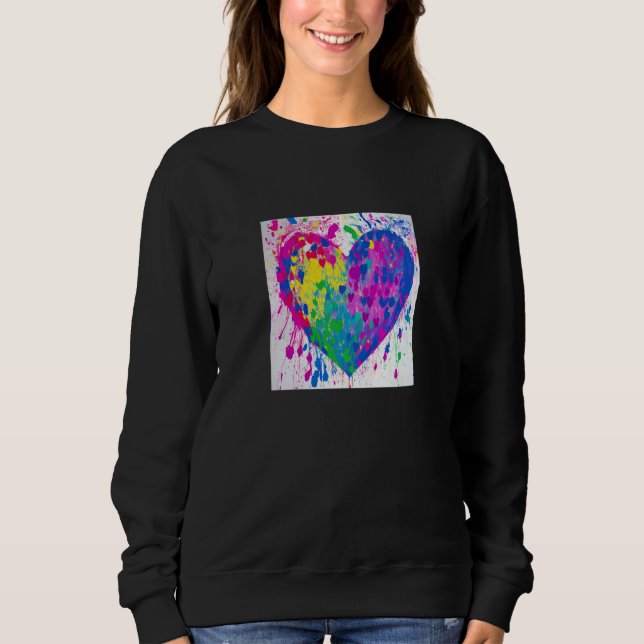 Camiseta Valentine's Day Love Heart Girlfriend Fiancée Wife (Frente)