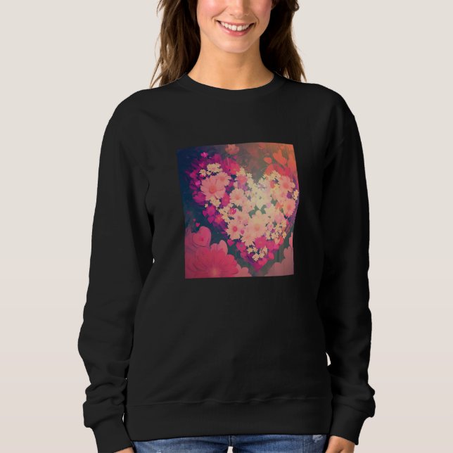 Camiseta Valentine's Day Love Heart Girlfriend Fiancée Wife (Frente)