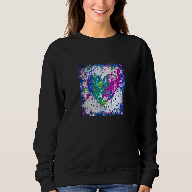 Camiseta Valentine's Day Love Heart Girlfriend Fiancée Wife (Frente)