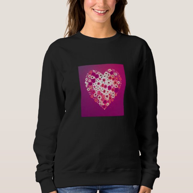 Camiseta Valentine's Day Love Heart Girlfriend Fiancée Wife (Frente)