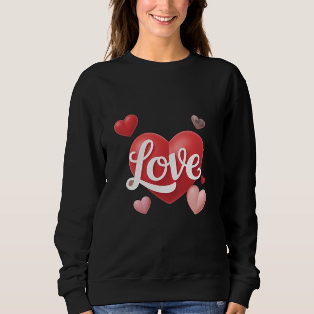 Camiseta valentines day modern valentines romantic design  (Frente)