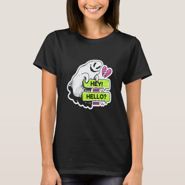 Camiseta Valentine's Day Outfit Ghosting Anti Valentine's D (Frente)