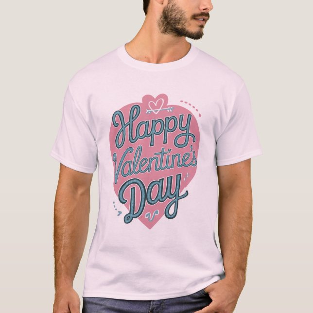 Camiseta Valentine's Day shirt, romantic t-shirt, love-them (Frente)