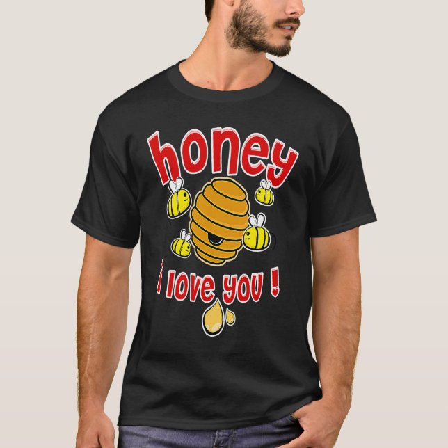 Camiseta Valentine's Honey (Frente)