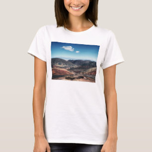 Camiseta Vales coloridos da montanha em torno dos