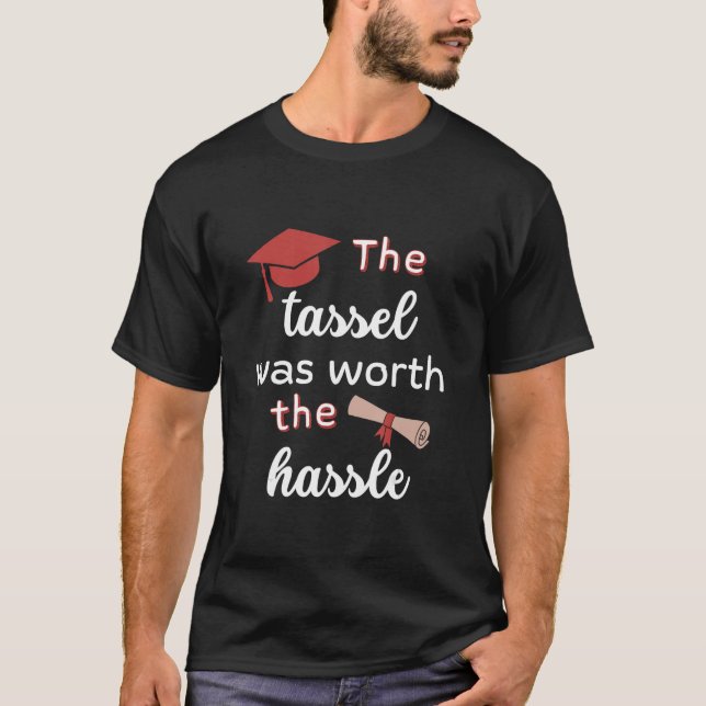 Camiseta Valeu a pena a formatura de aborrecimento (Frente)