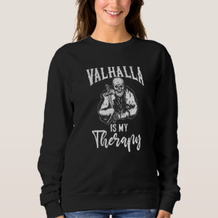 Camiseta Valhalla É A Minha Terapia Em Viking Nórdico