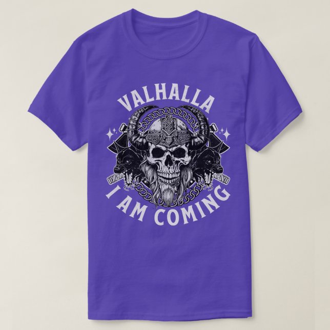 Camiseta Valhalla, estou indo (Frente do Design)