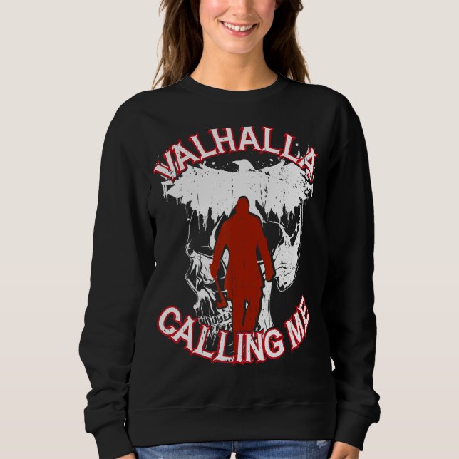 Camiseta Valhalla Me Chamando De Viking (Frente)