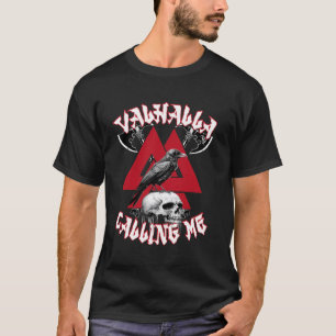 Camiseta Valhalla Me Chamando Guerreiro Mitologia Nórdica V
