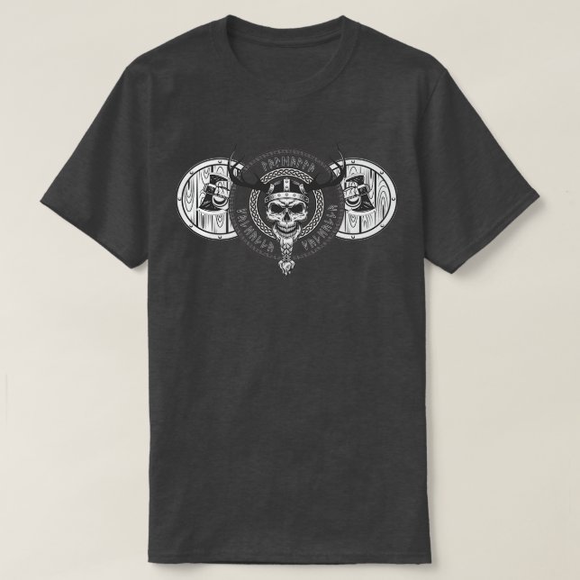 Camiseta Valhalla Vikings (Frente do Design)