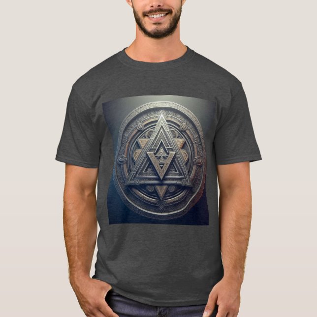 Camiseta Valknut: El Símbolo de la Conexión entre Mundos (Frente)
